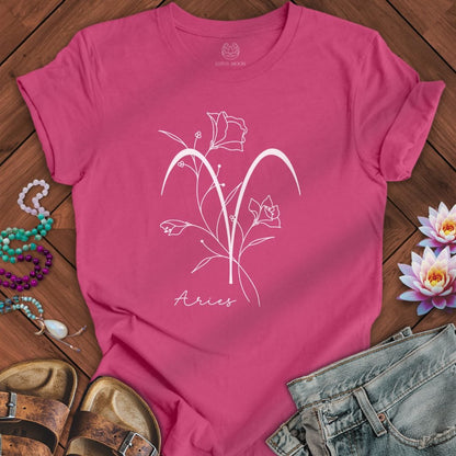Lotus Moon Co. T-Shirt Boho Aries Tee Berry / S