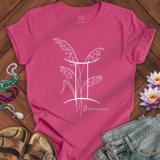 Lotus Moon Co. T-Shirt Boho Gemini Tee Berry / S