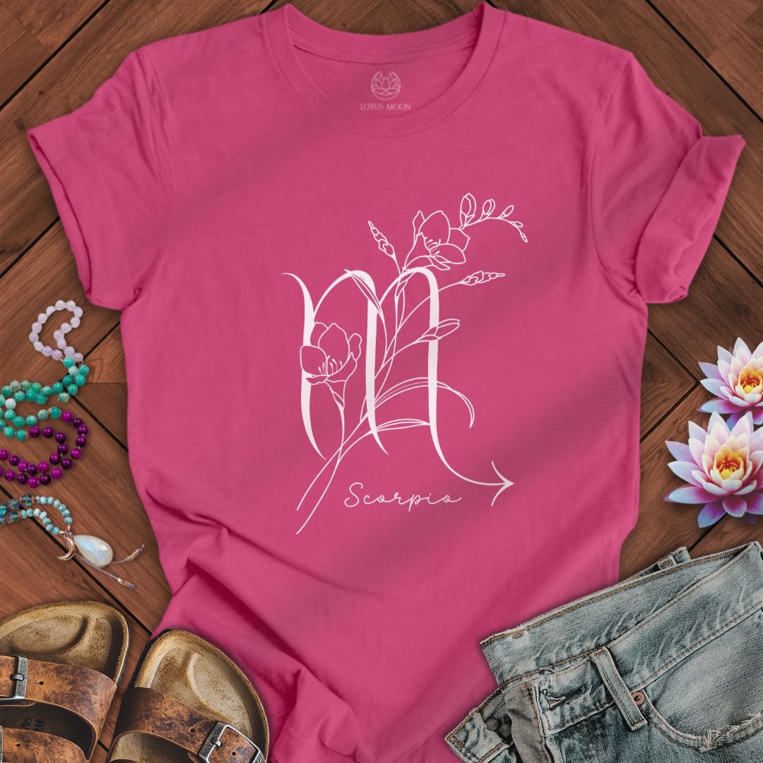 Lotus Moon Co. T-Shirt Boho Scorpio Tee Berry / S
