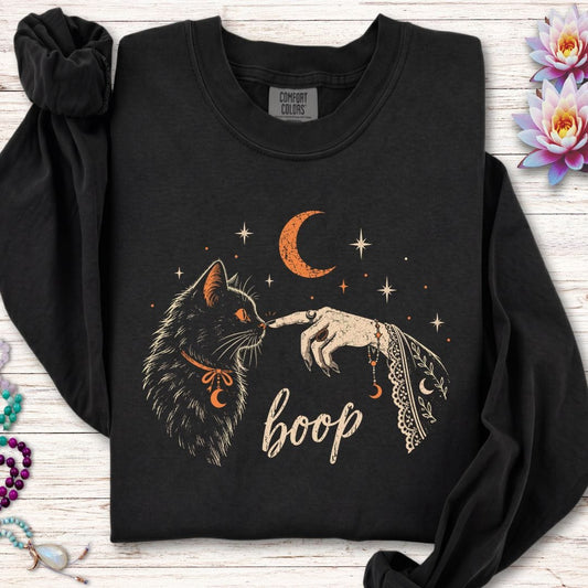 Boop Long Sleeve Tee Black