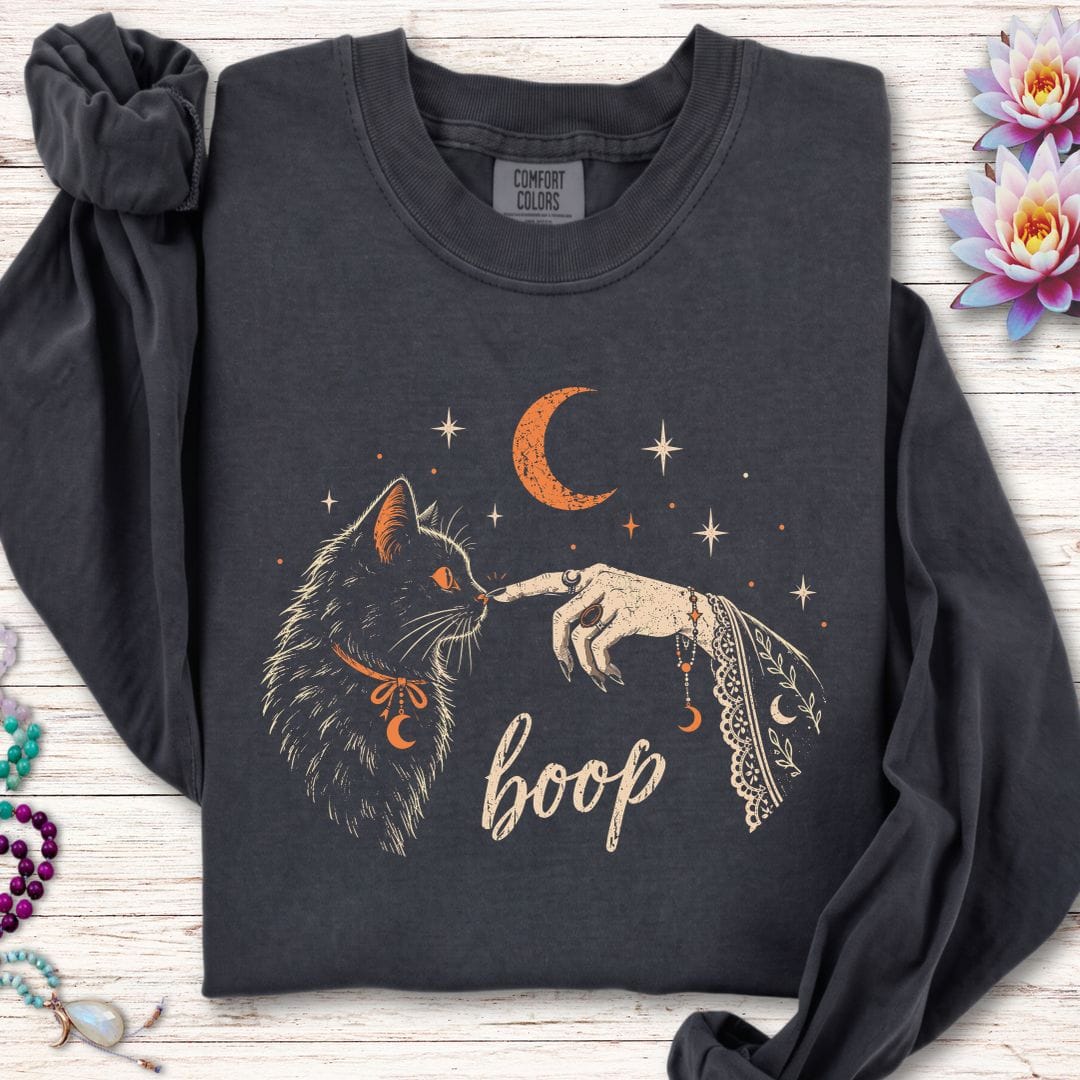 Boop Long Sleeve Tee Graphite