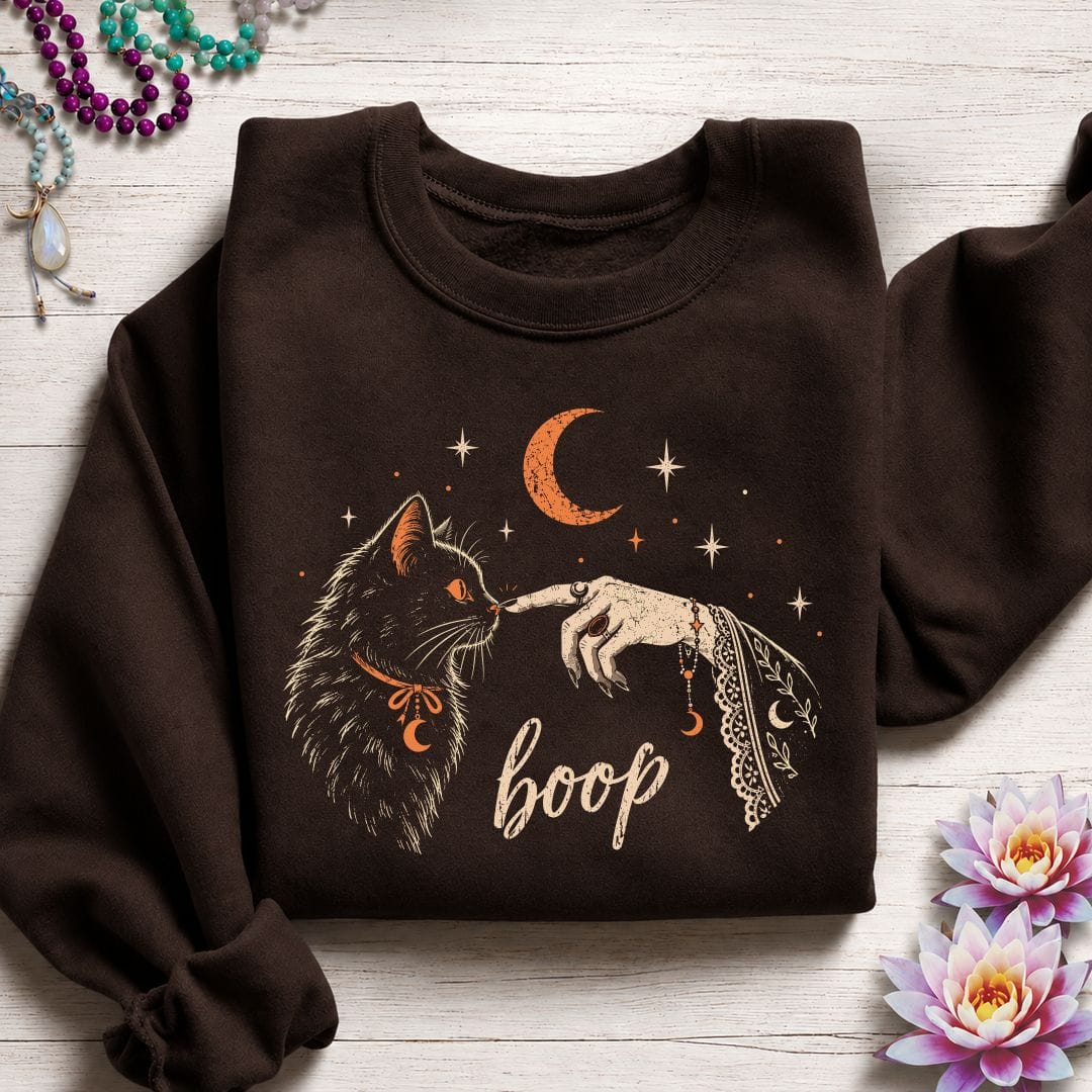 Boop Sweatshirt Dark Chocolate