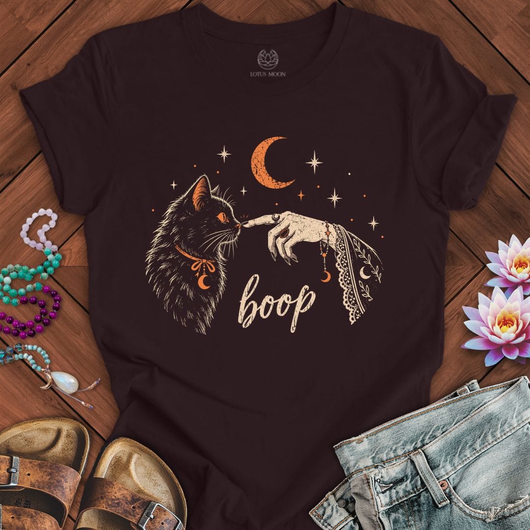 Boop Tee Oxblood Black