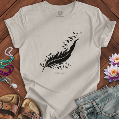 Born Free Tee Heather Dust
