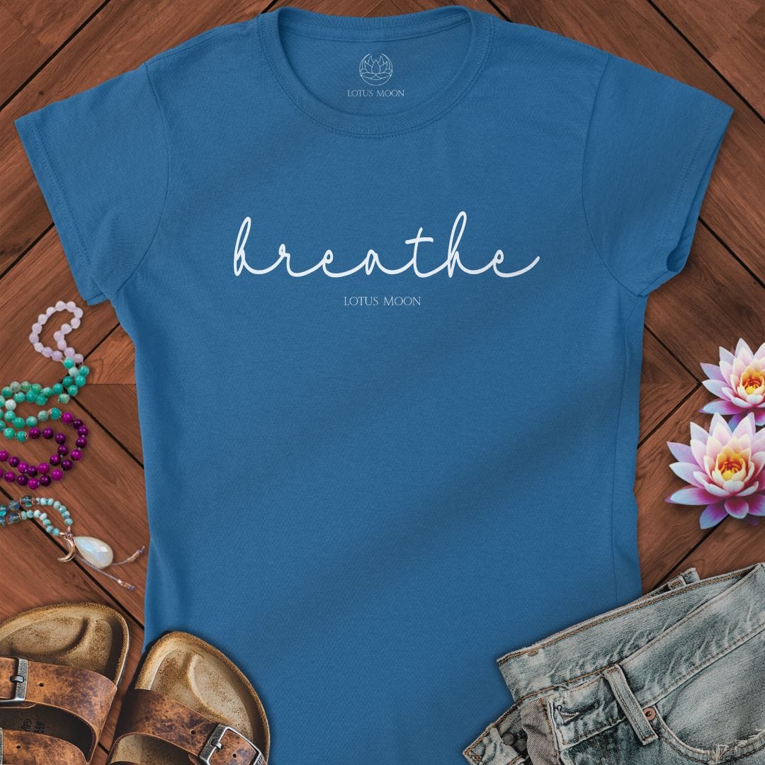 Breathe Fitted Tee Royal