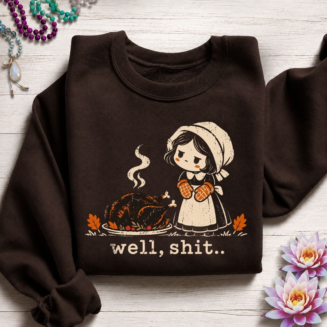Burnt Turkey Sweatshirt Dark Chocolate