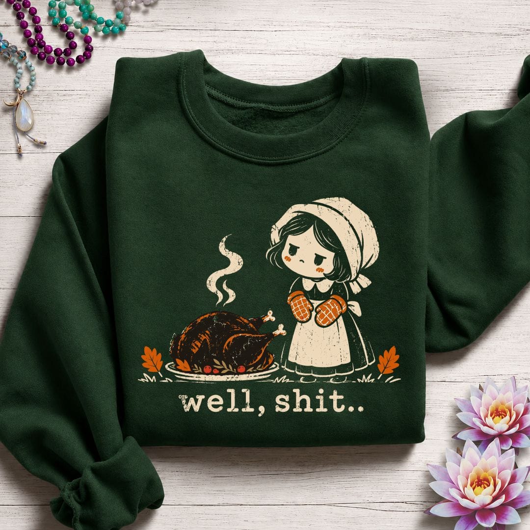 Burnt Turkey Sweatshirt Forest Green