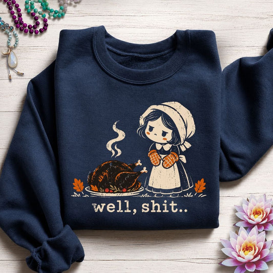Burnt Turkey Sweatshirt Navy