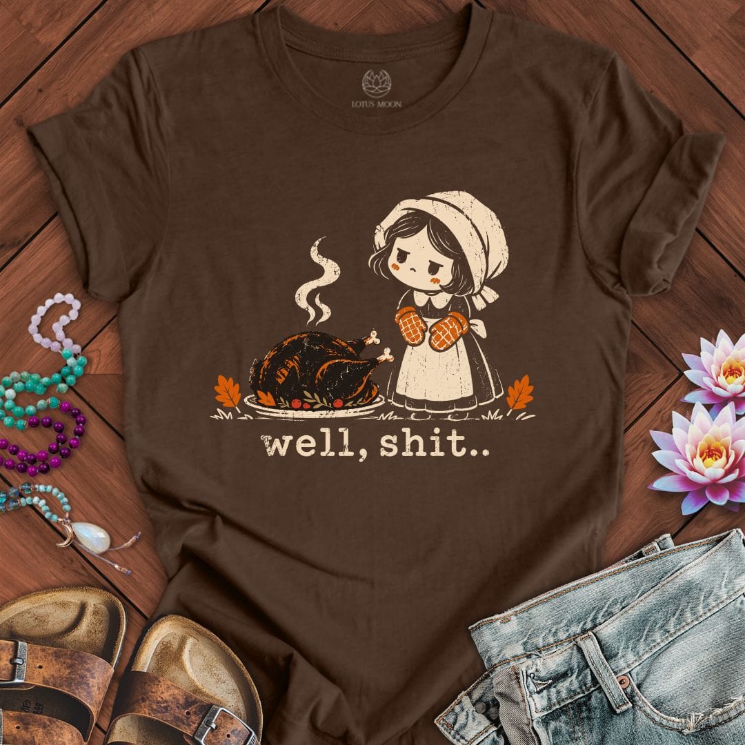 Burnt Turkey Tee Heather Brown