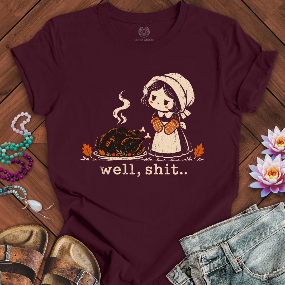 Burnt Turkey Tee Maroon