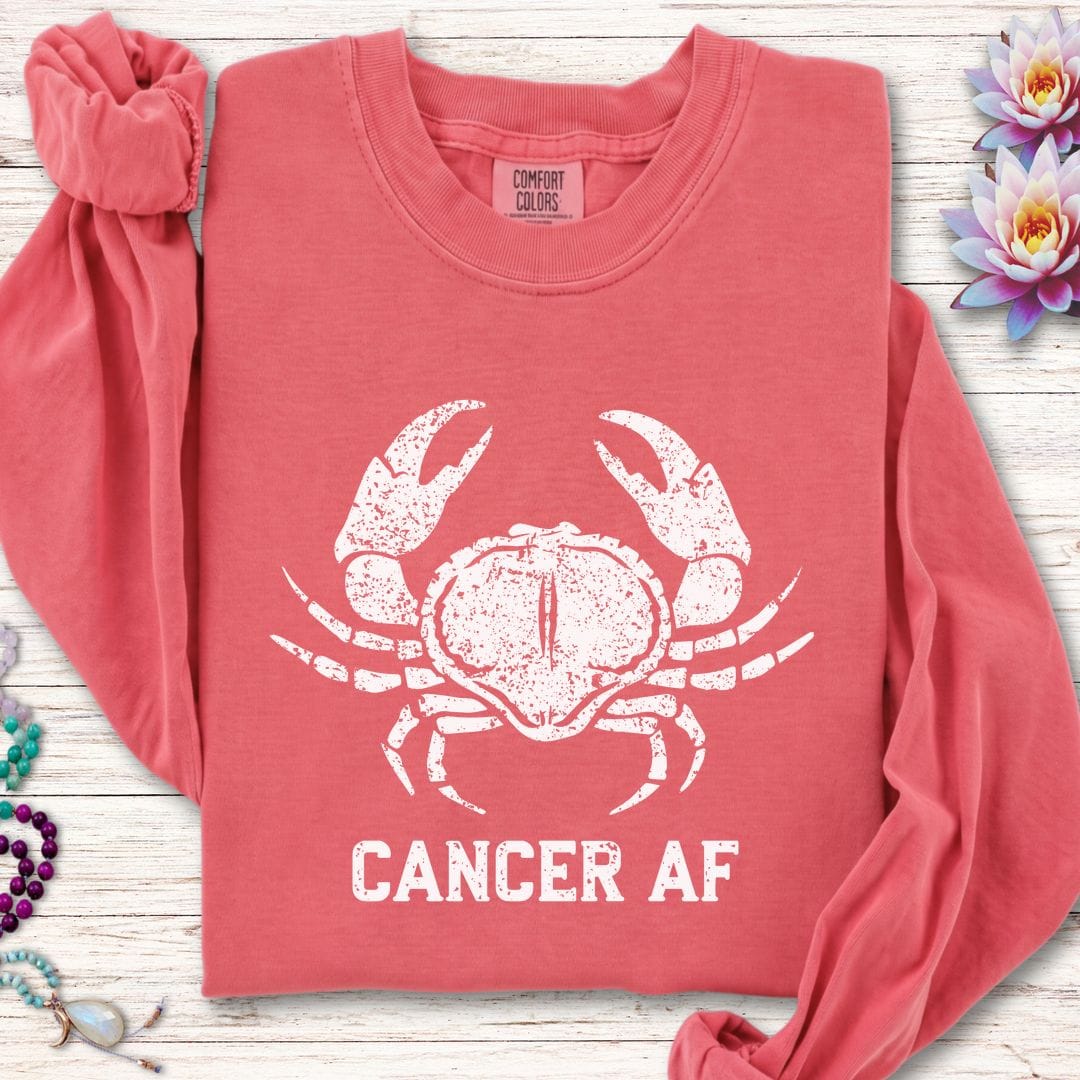 Cancer AF Long Sleeve Tee Watermelon