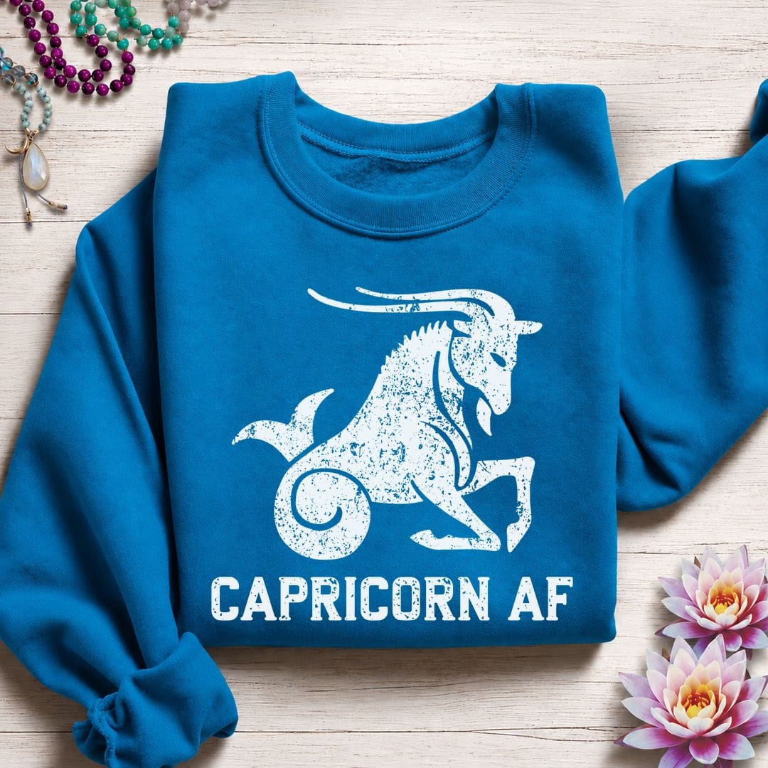 Capricorn AF Sweatshirt Sapphire