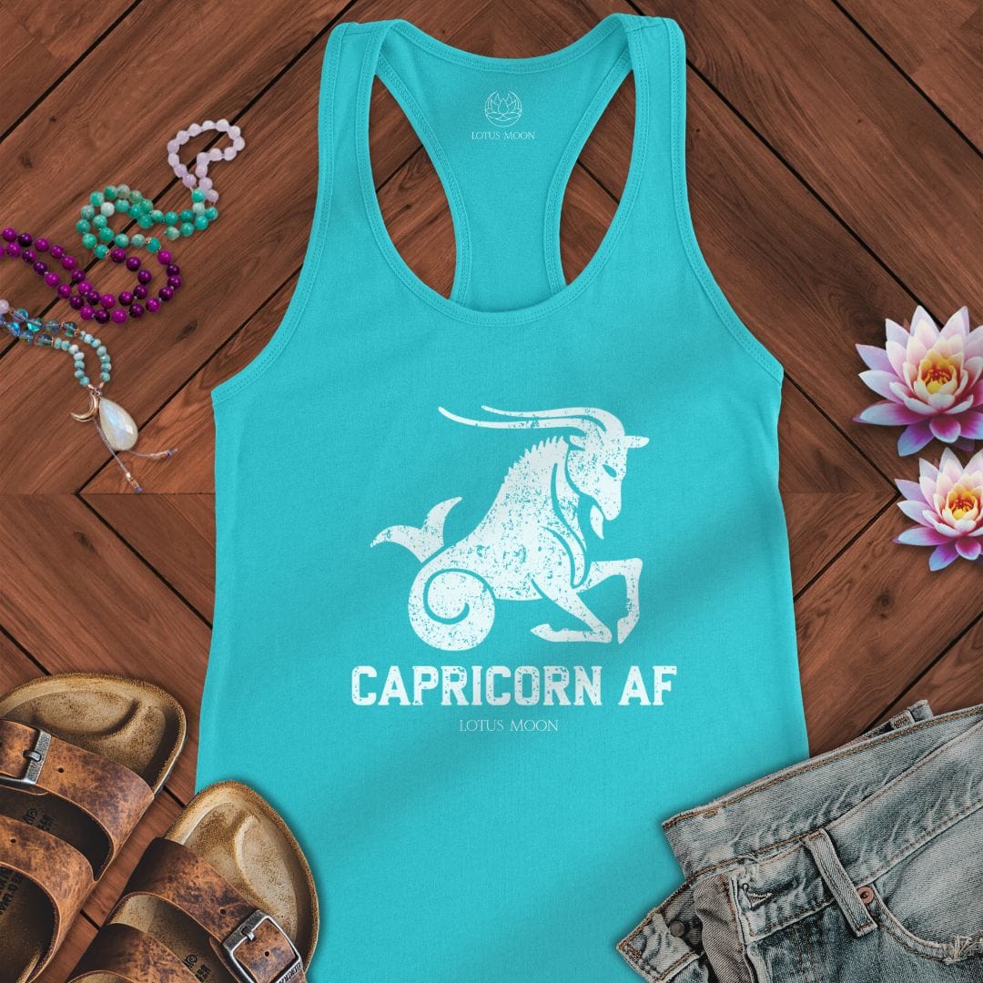 Capricorn AF Tank Solid Tahiti Blue
