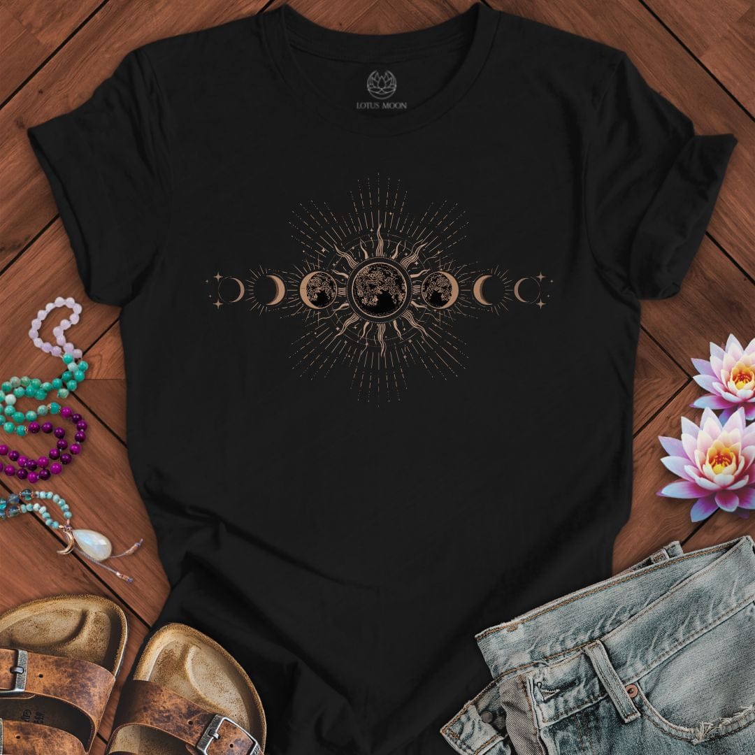 Celestial Radiance Tee Black Heather