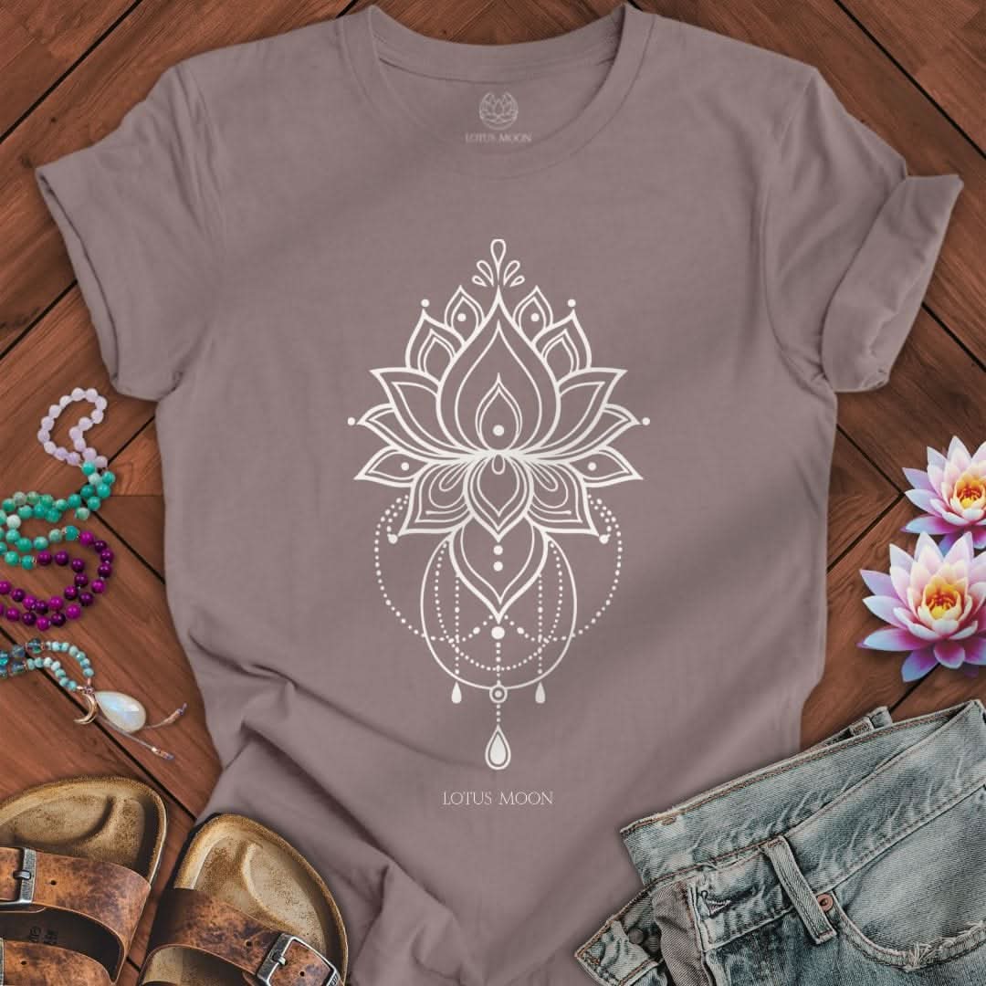 Chandelier Lotus Tee Pebble Brown