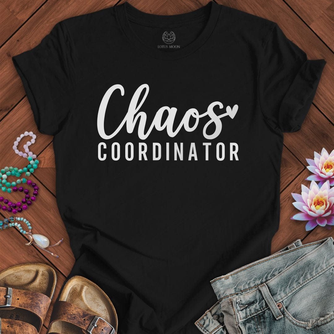 Chaos Coordinator Tee Black Heather