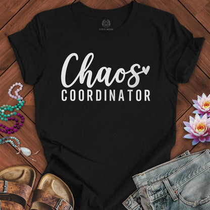 Chaos Coordinator Tee Black Heather