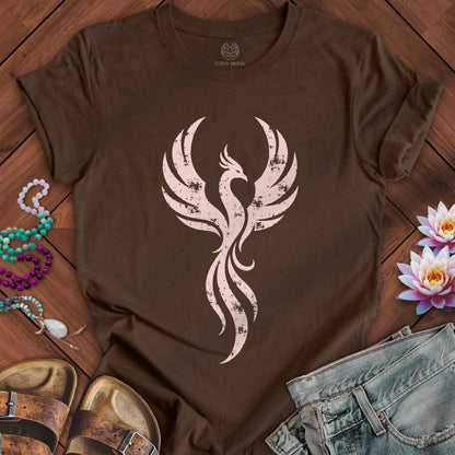 Printify T-Shirt Classic Phoenix Tee Heather Brown / S