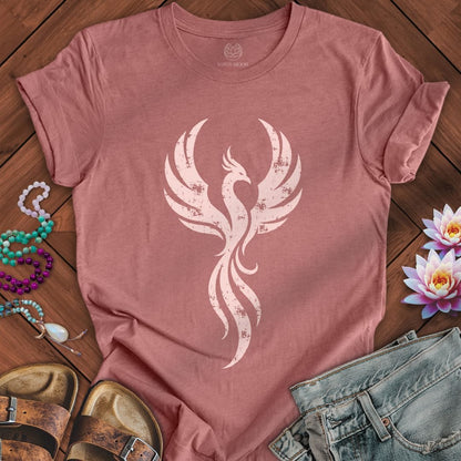 Printify T-Shirt Classic Phoenix Tee Heather Mauve / S