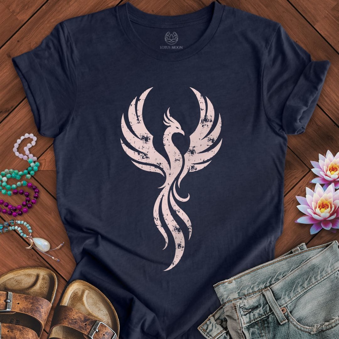 Printify T-Shirt Classic Phoenix Tee Heather Midnight Navy / S