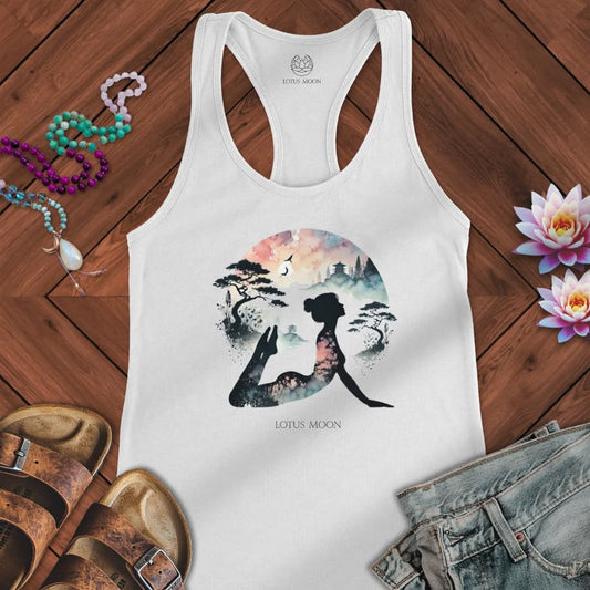 Cobra Yoga Tank Solid White
