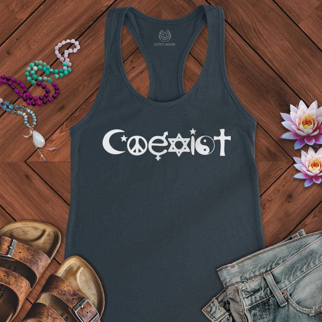 Coexist Tank Solid Indigo