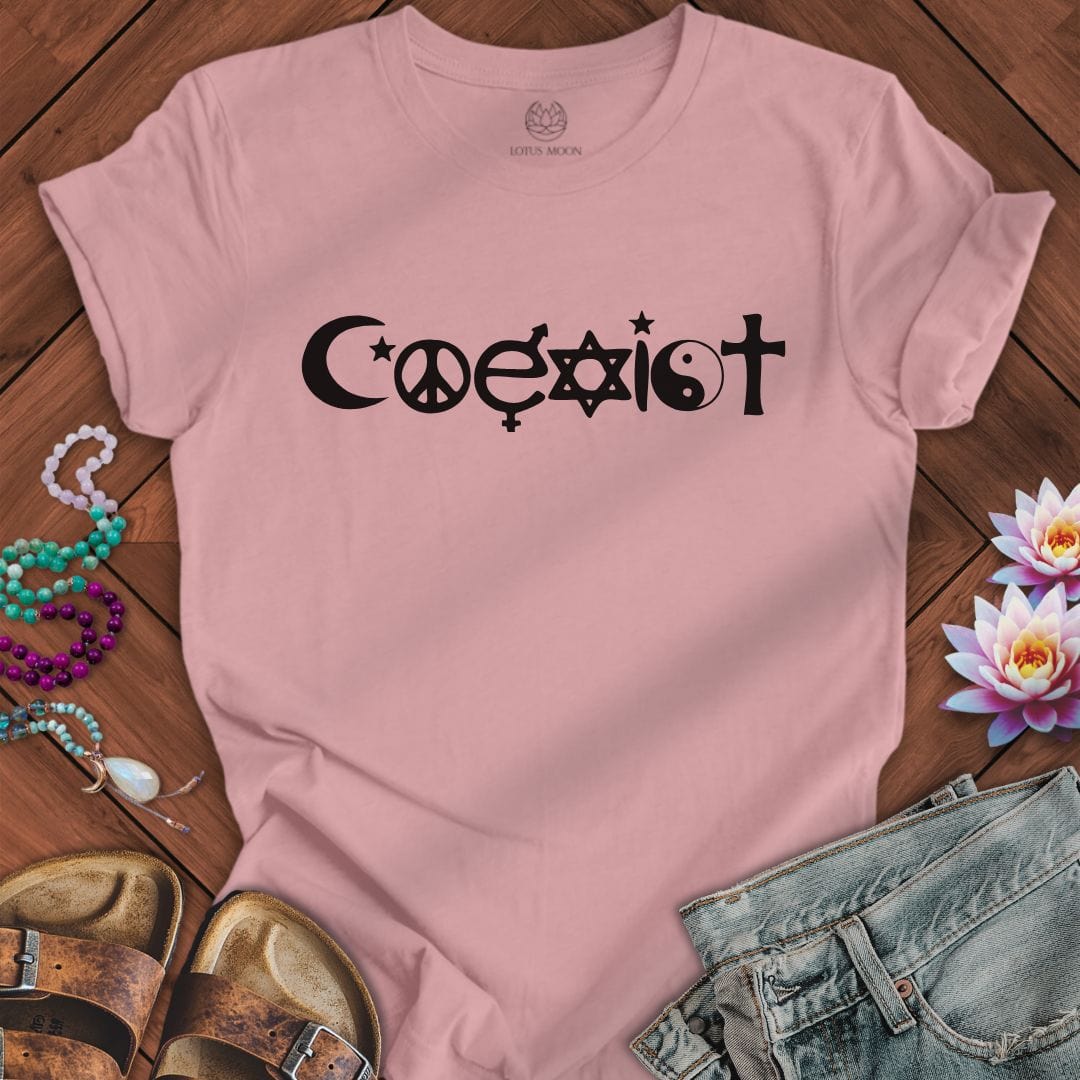Coexist Tee Orchid