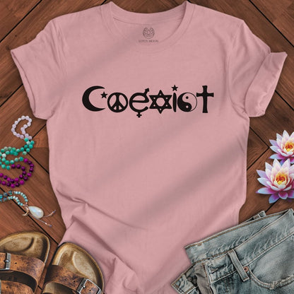 Coexist Tee Orchid