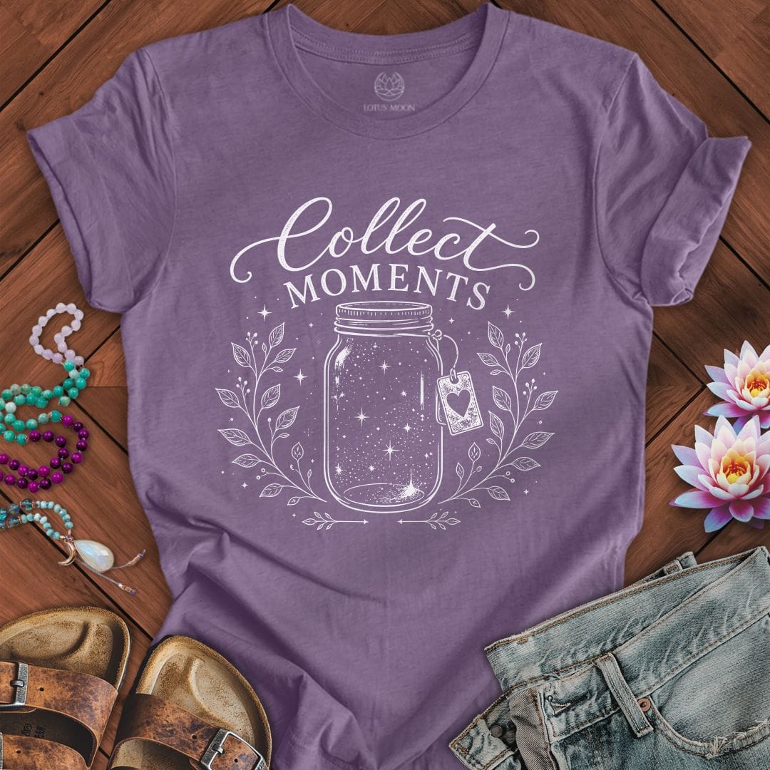Printify T-Shirt Collect Moments Tee Heather Purple / S