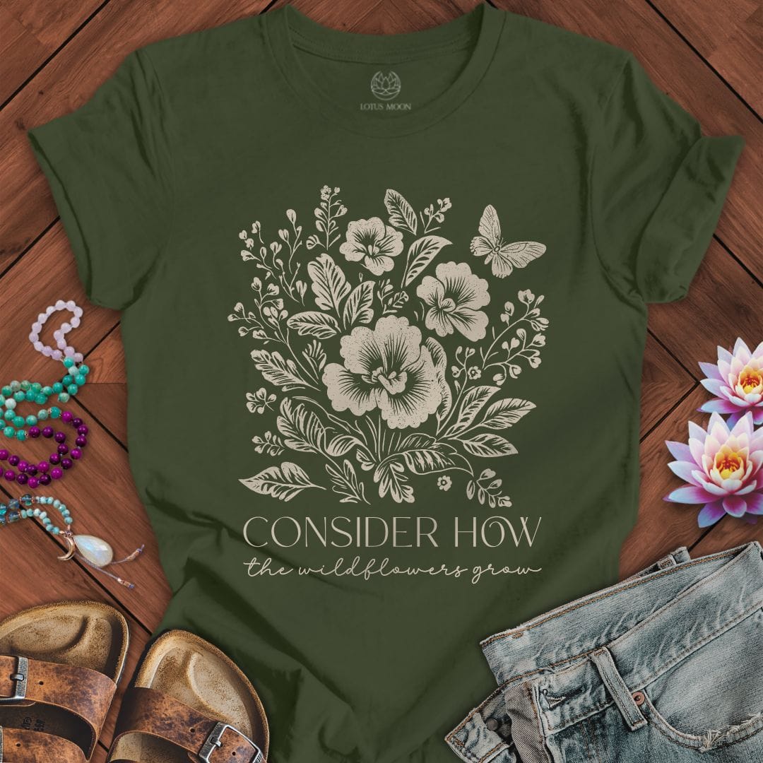 Consider How Tee Military Green