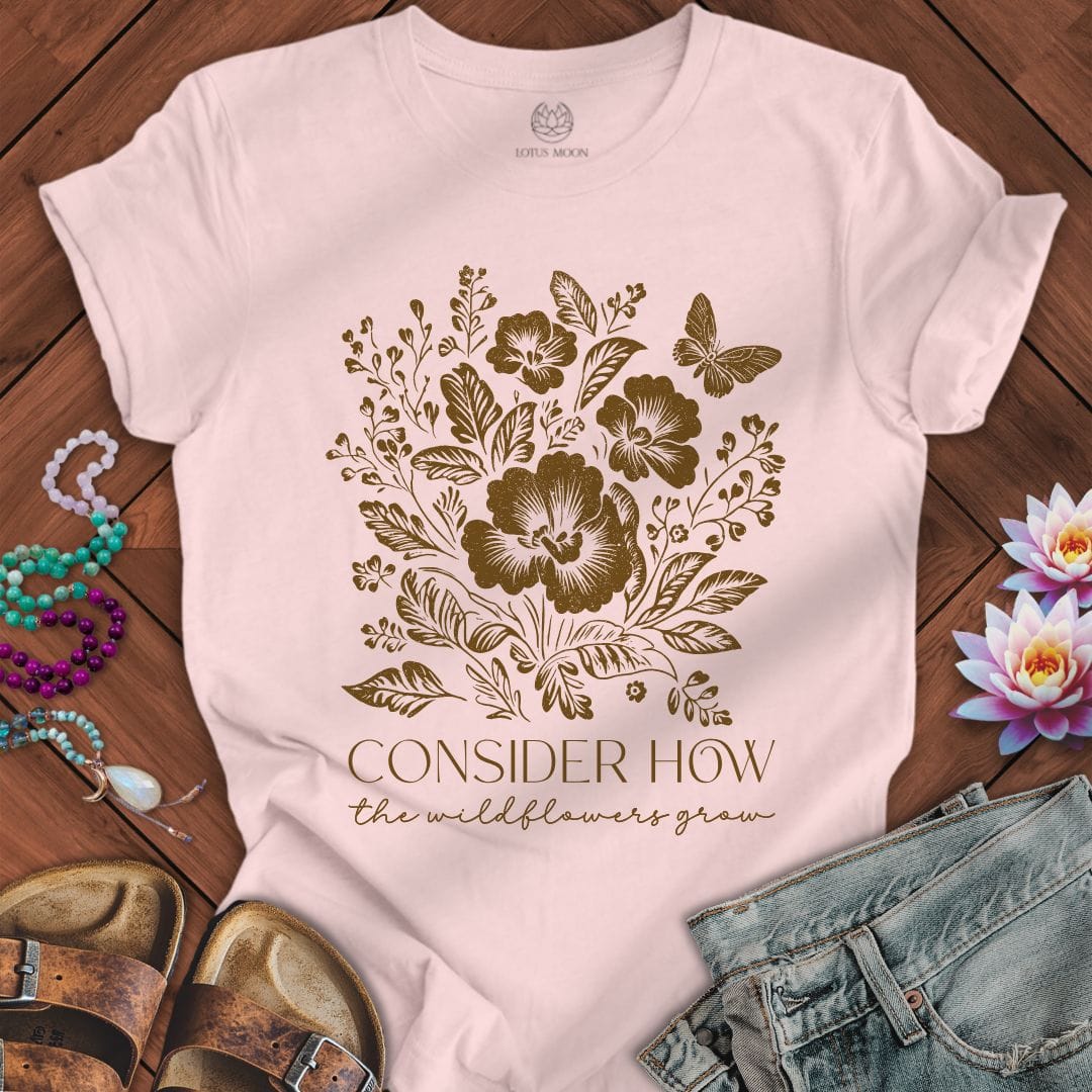 Consider How Tee Soft Pink