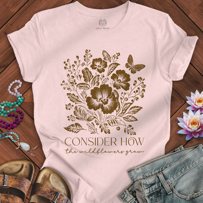 Consider How Tee Soft Pink