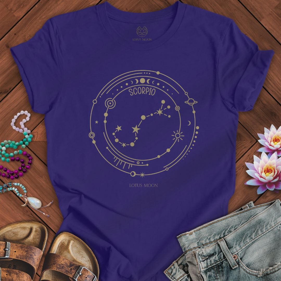 Constellation Scorpio Tee Team Navy