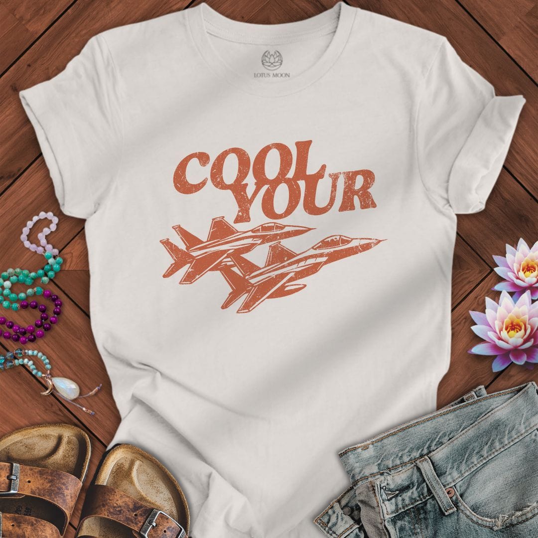 Cool Your Jets Tee Vintage White