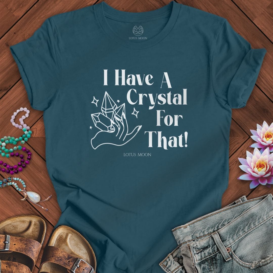 Crystal Therapy Tee Deep Teal