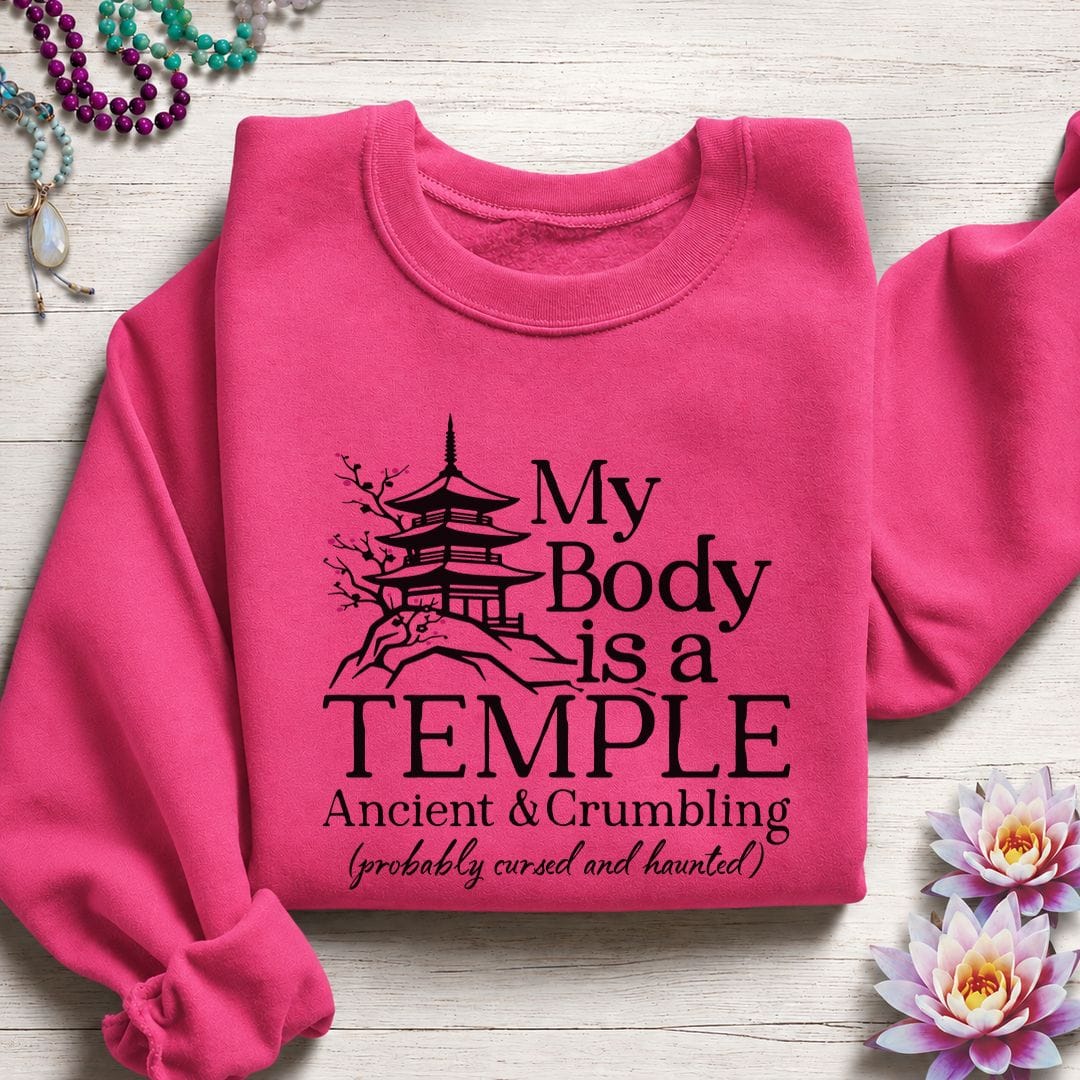 Cursed and Haunted Sweatshirt Heliconia