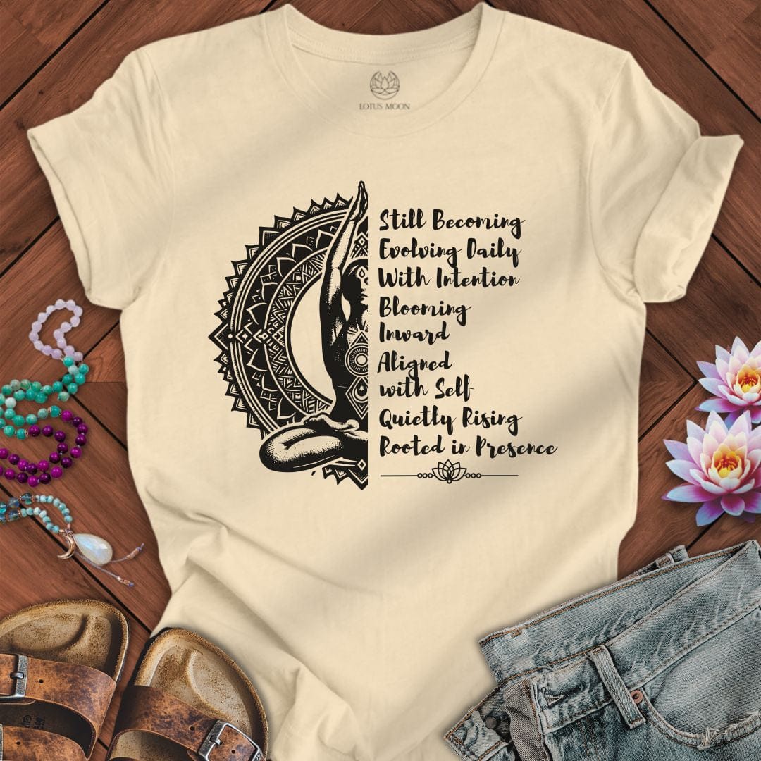 Daily Affirmation Tee Soft Cream