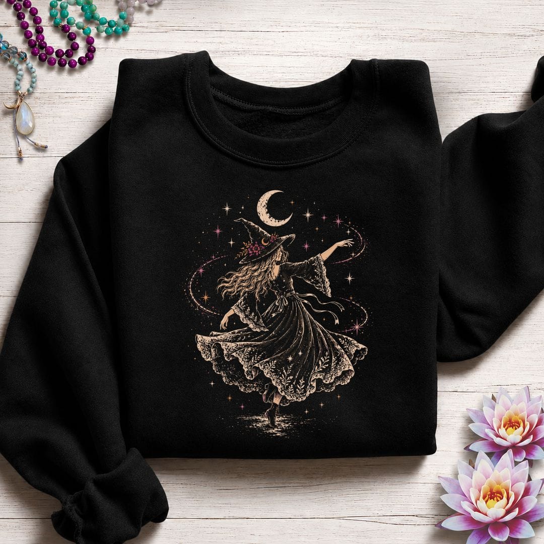 Dancing Witch Sweatshirt Black