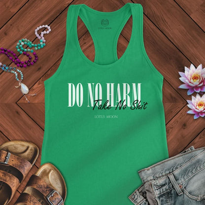 Do No Harm Tank Solid Kelly Green