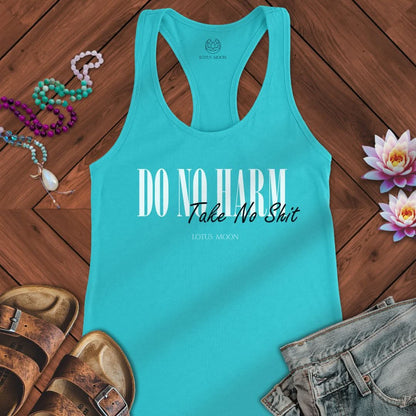 Do No Harm Tank Solid Tahiti Blue