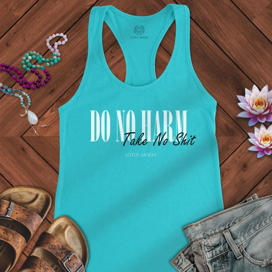 Do No Harm Tank Solid Tahiti Blue