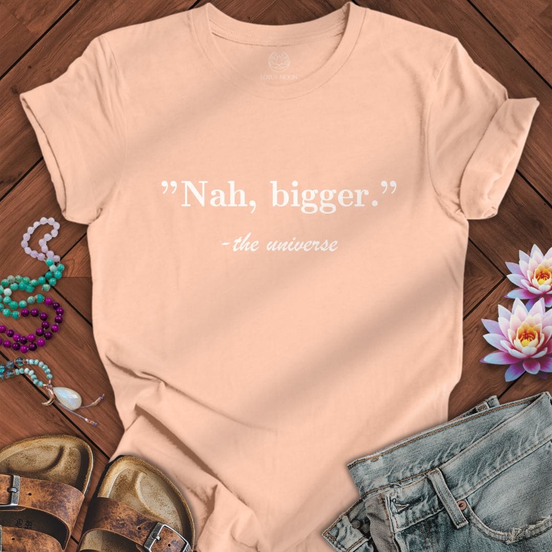 Dream Bigger Tee Peach