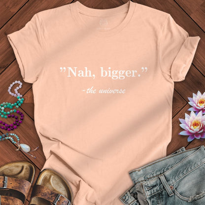 Dream Bigger Tee Peach
