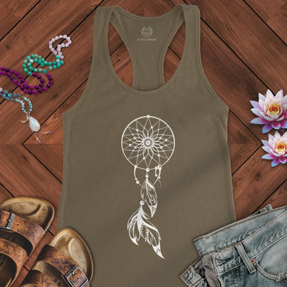 Dreamcatcher Tank Solid Military Green