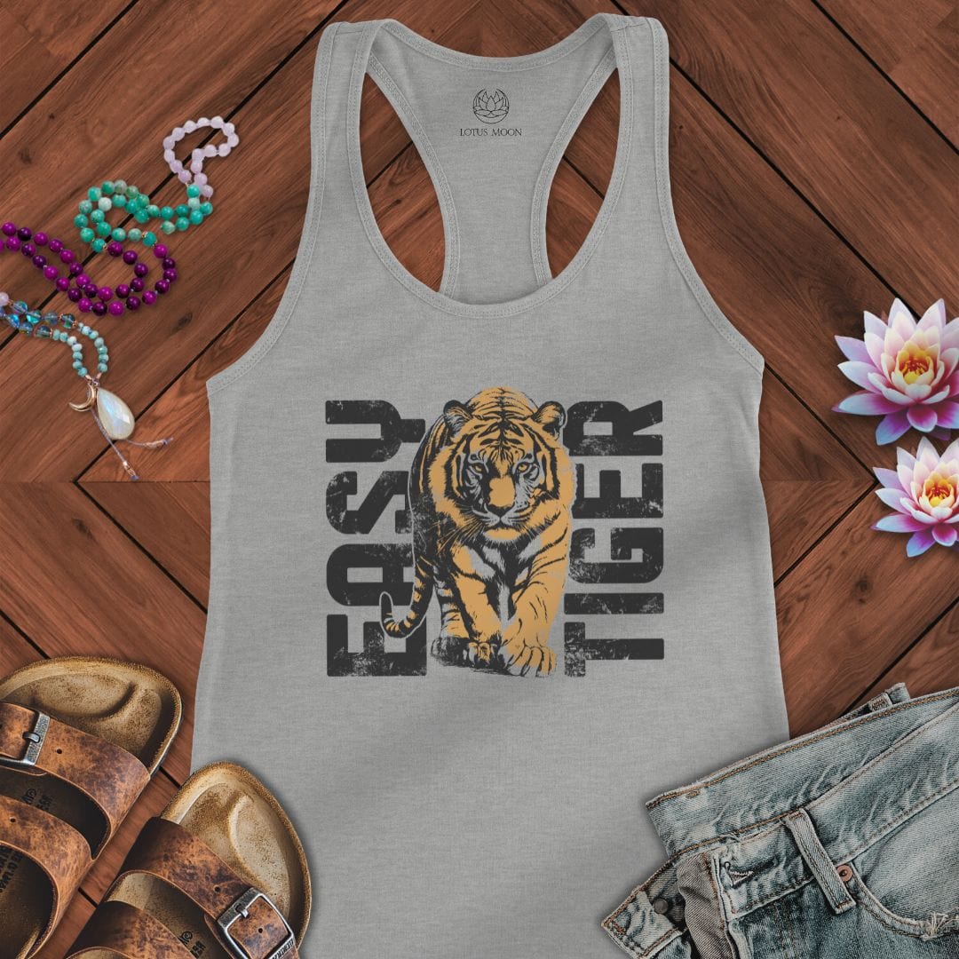 Easy Tiger Tank Heather Grey
