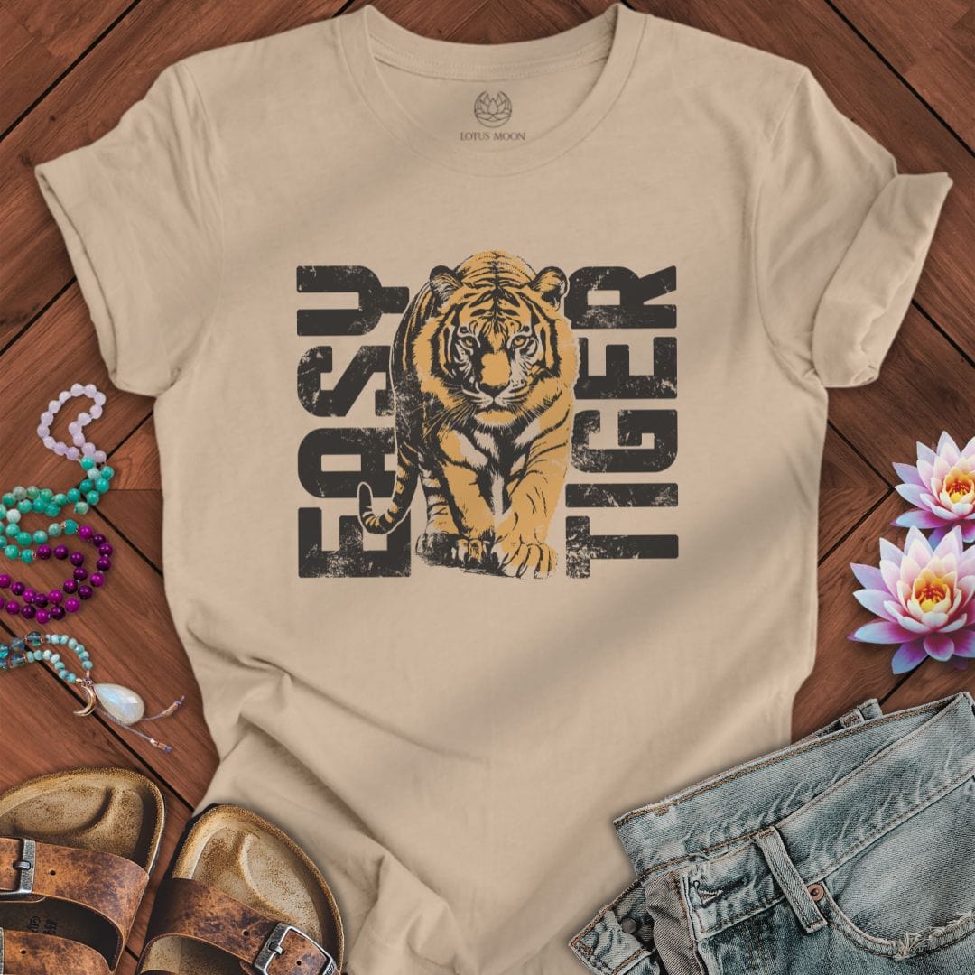Easy Tiger Tee Tan