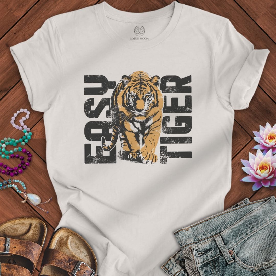 Easy Tiger Tee Vintage White
