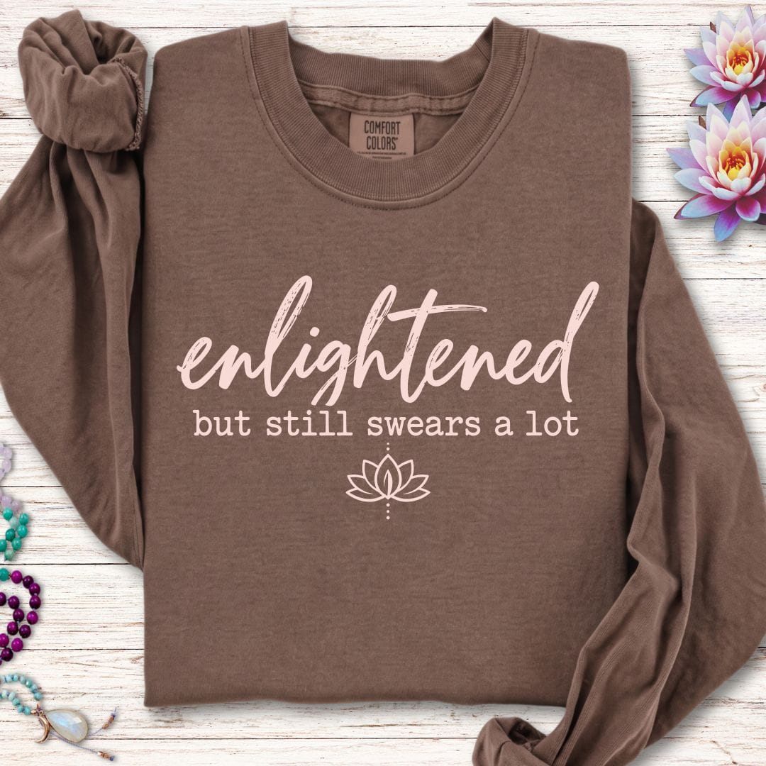 Enlightened Long Sleeve Tee Espresso