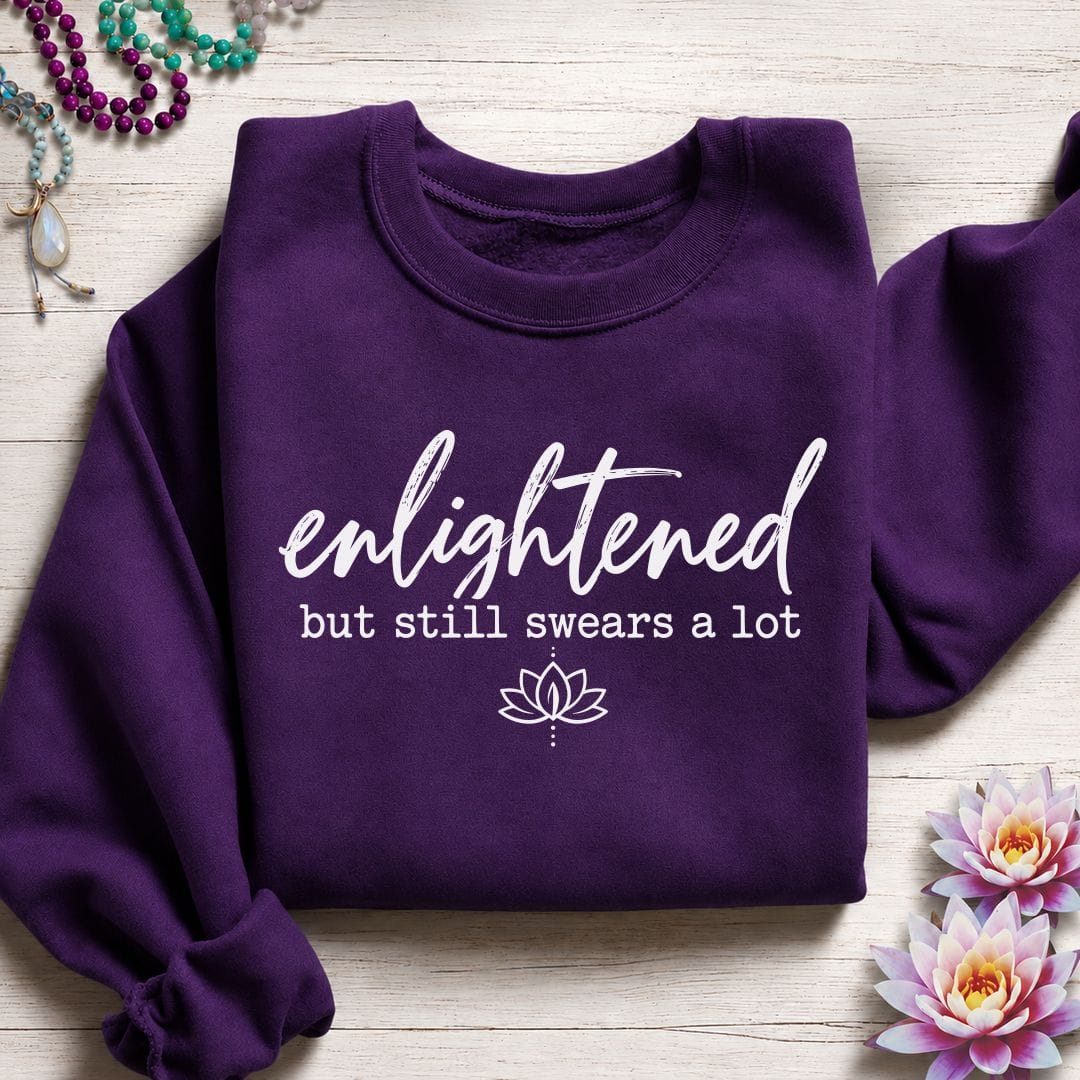 Enlightened Sweatshirt Purple