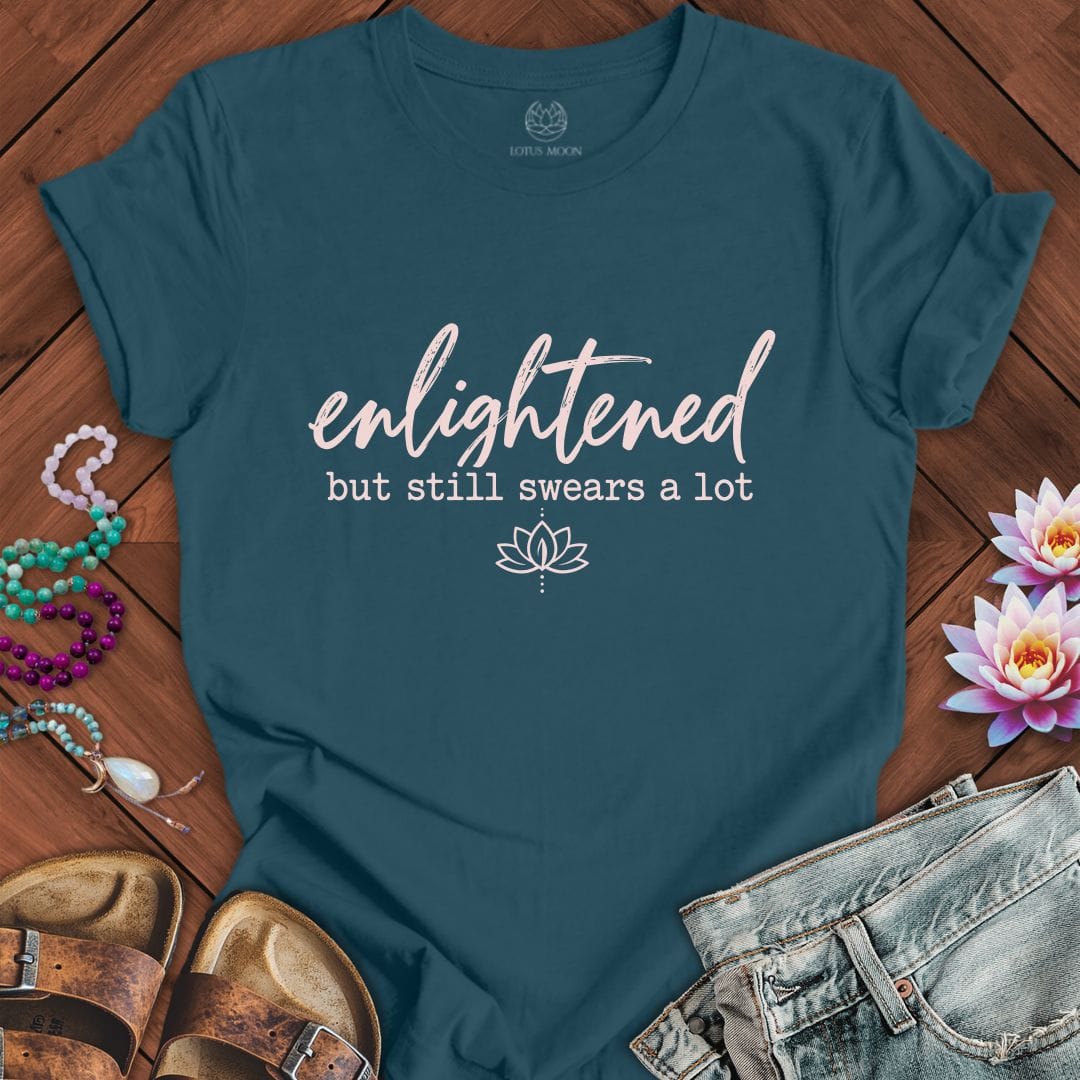 Printify T-Shirt Enlightened Tee Deep Teal / S